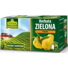 Herbata Vitax zielona z pigwą 20t - HER 036